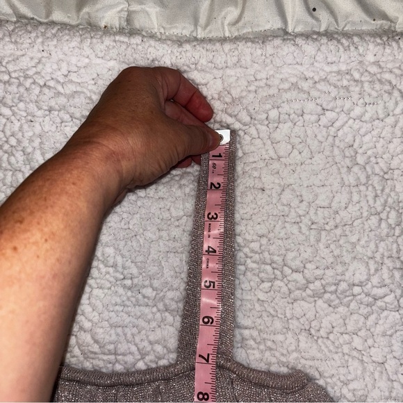 H&M Gray Ruffled Crop Tank Top - Picture 7 of 7